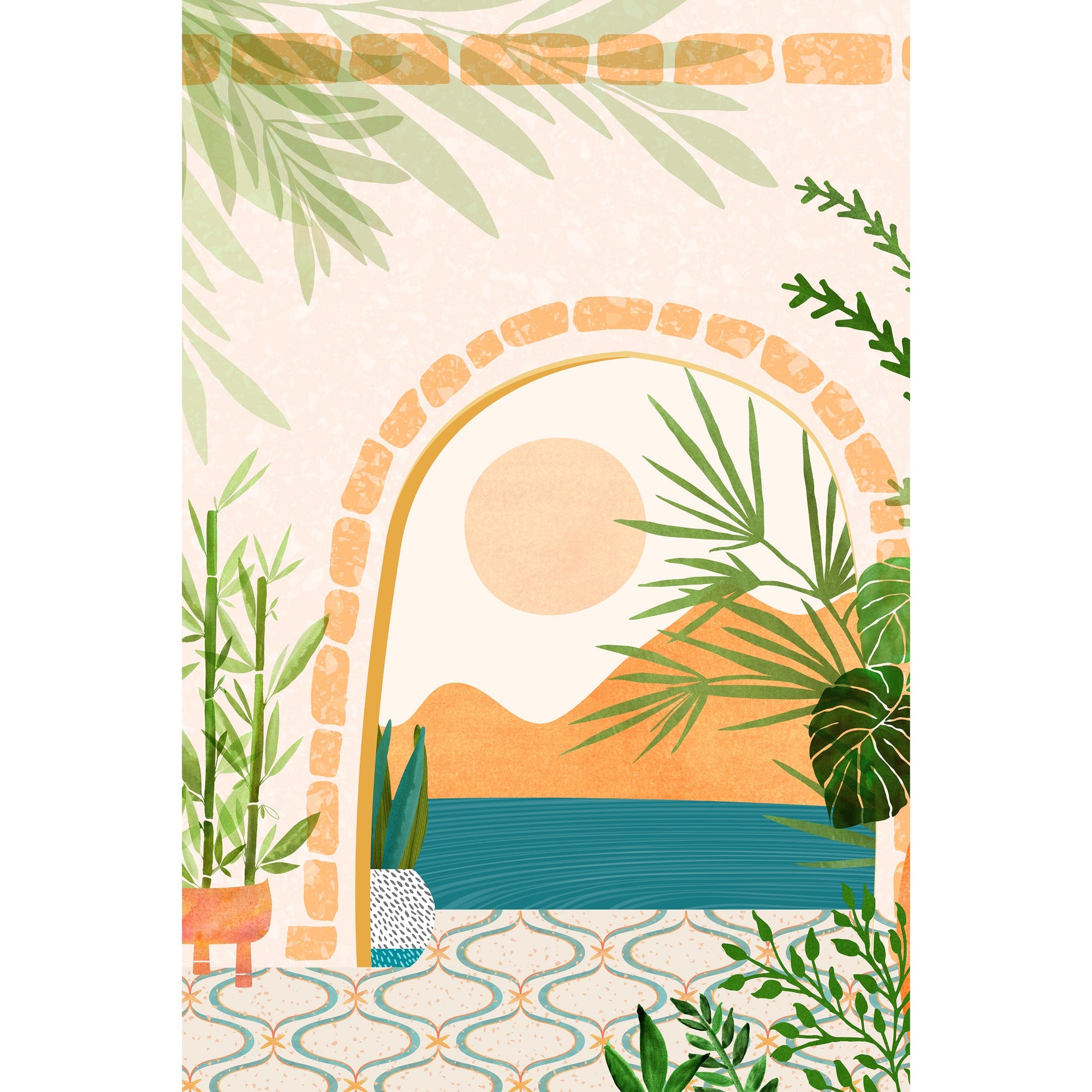 California Villa Print | S251345
