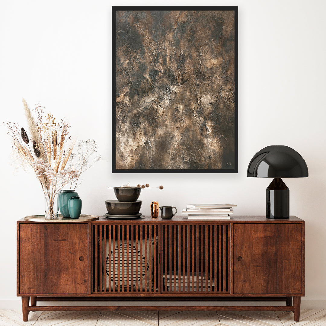 Fossil Portrait Framed Printed Canvas | S251339