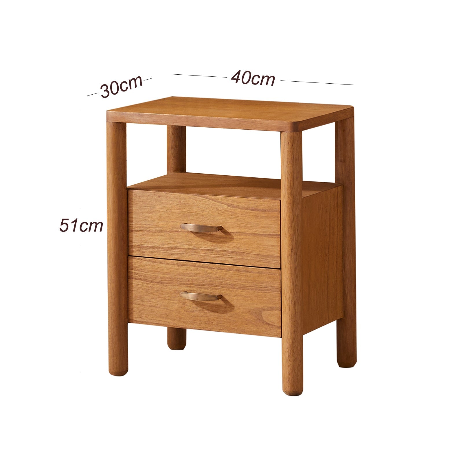 Melia Small Bedside Table | S25496