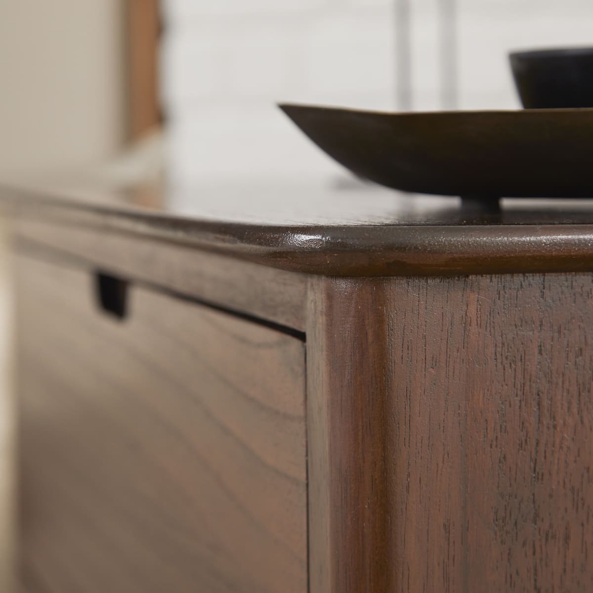 Norway Walnut Chest of 3 Drawers