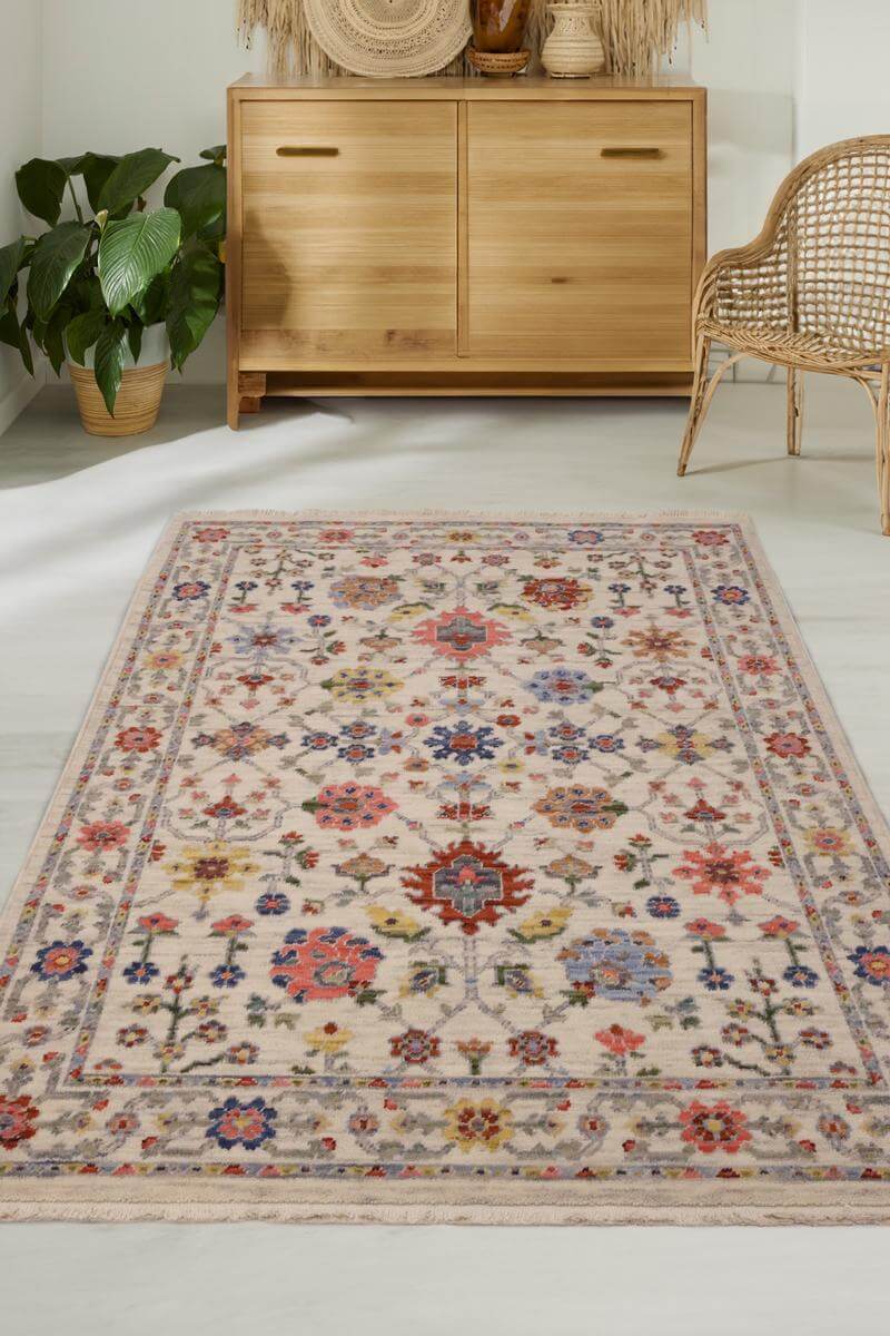 Nomad Floral Persian-Style Rug  | S25375 |