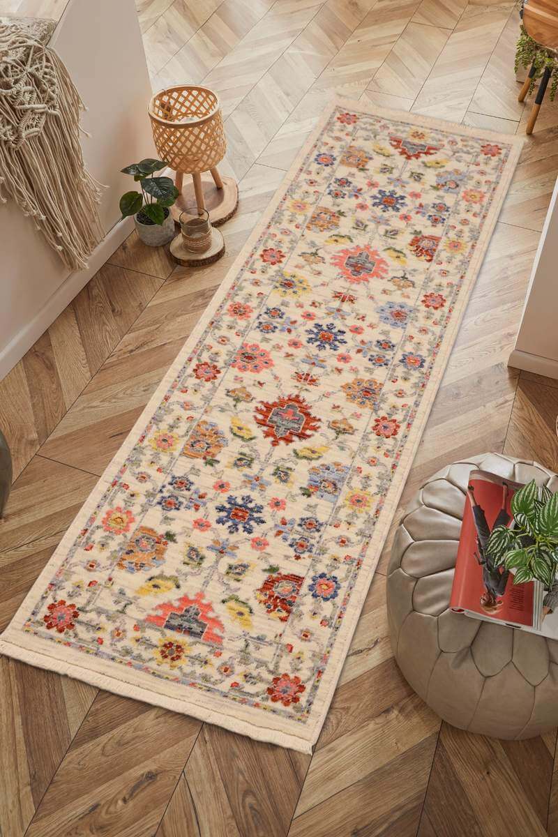 Nomad Floral Persian-Style Rug  | S25375 |