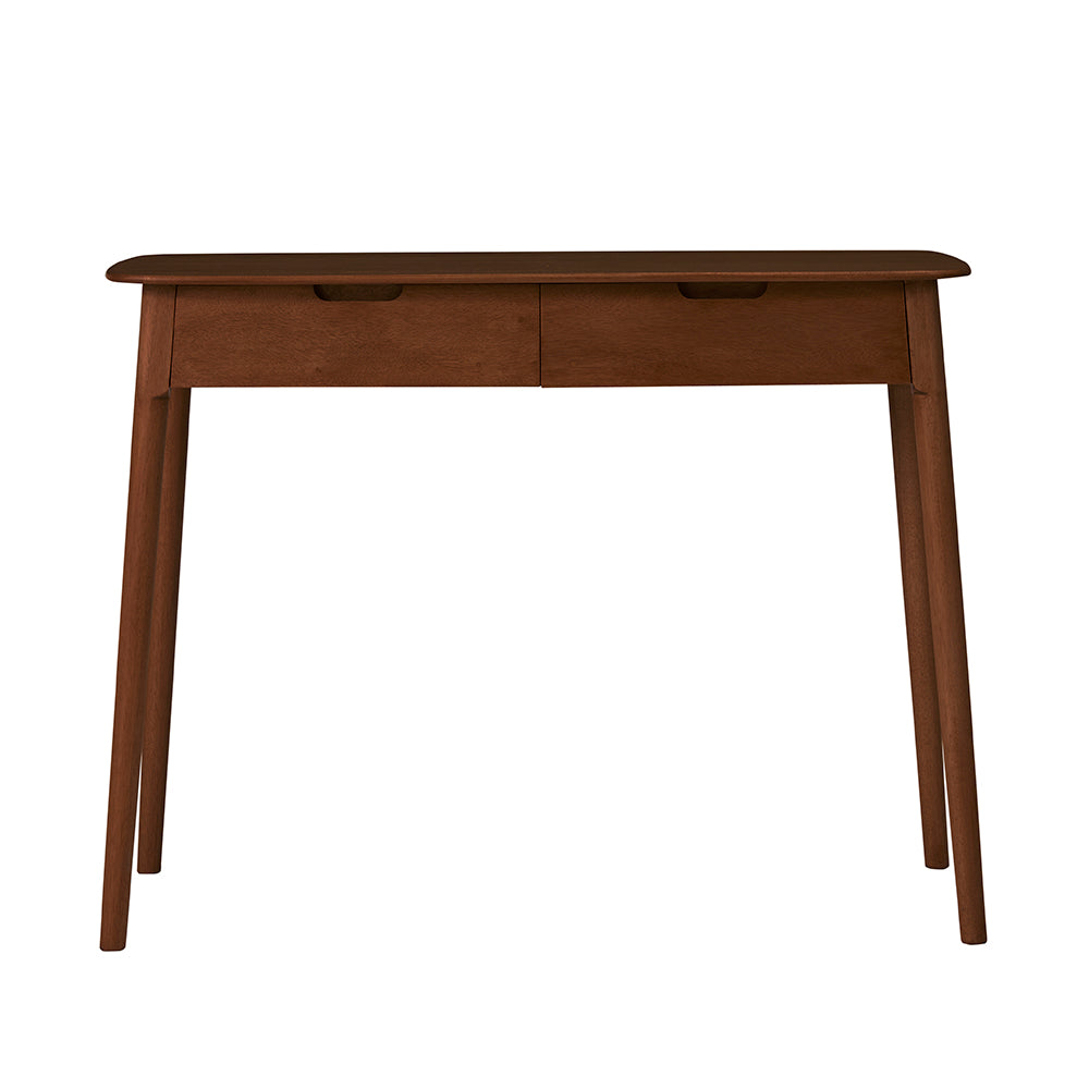 Norway 2 Drawer Walnut Console Table | S25460