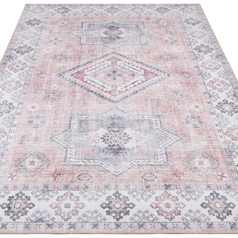 Oriental Gratia Pink Rug
