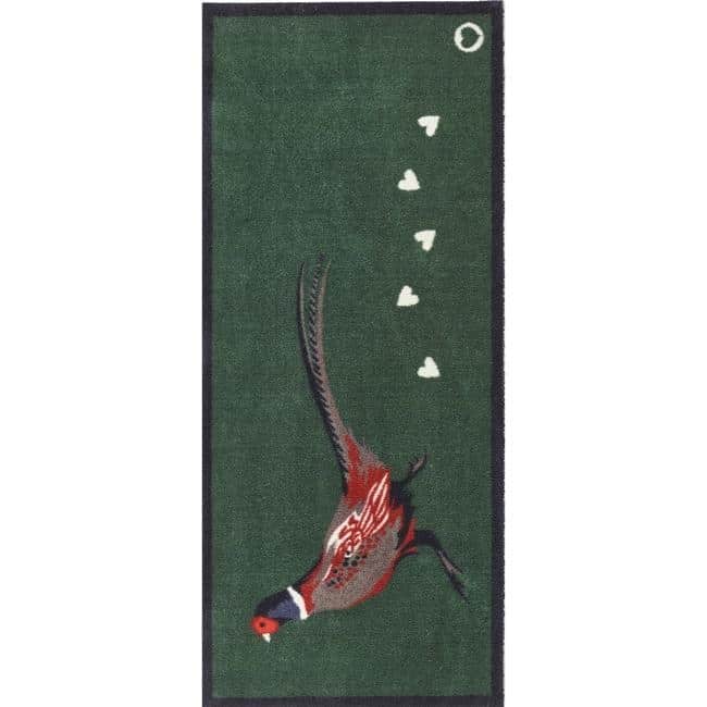 Eco-Friendly Washable Green Peasant Mat  | S25399 |