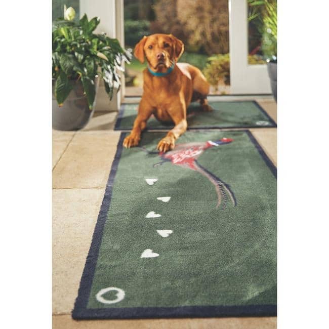 Eco-Friendly Washable Green Peasant Mat  | S25399 |