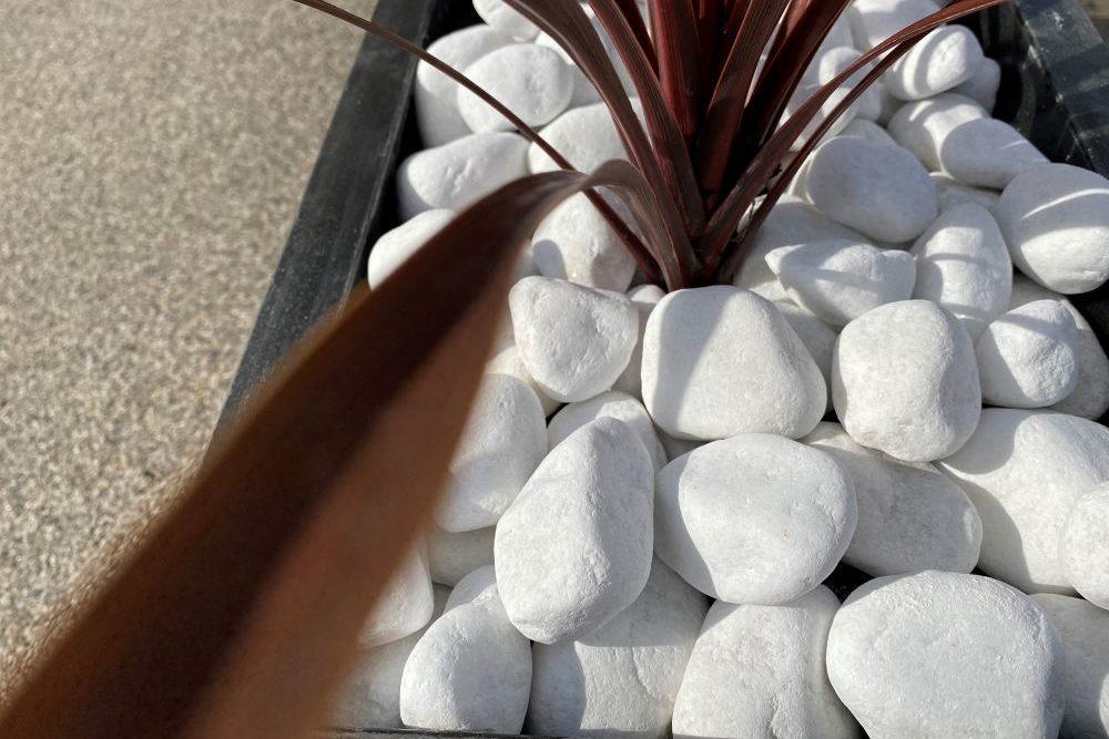 40-80mm Polar White Cobbles | S251477