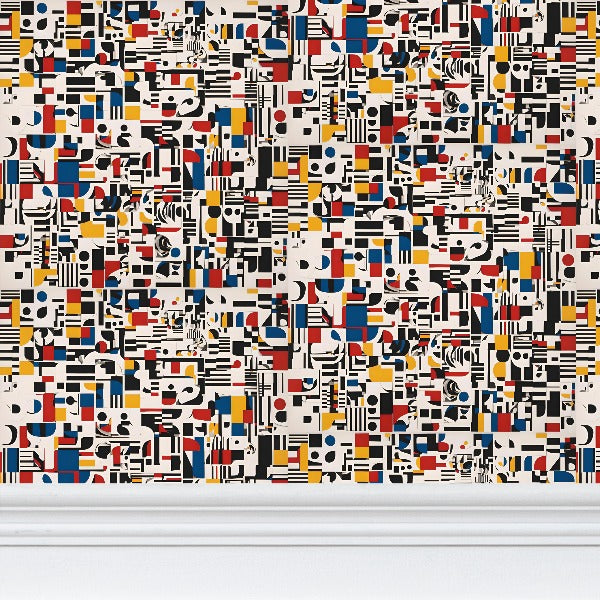 Self-Adhesive Wallpaper | Bauhaus Modernism | S24616 - Self-Adhesive Wallpaper | Bauhaus Modernism | S24616 - Sisuverse