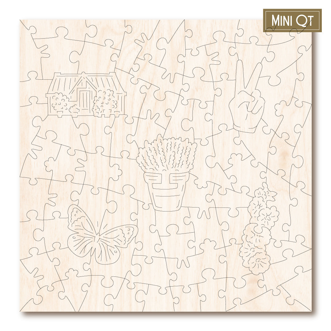 Hollyhocks MINI QT  | S251259