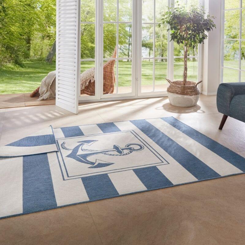 Reversible  | S25381 | Indoor-Outdoor Flatweave Gandara Rug