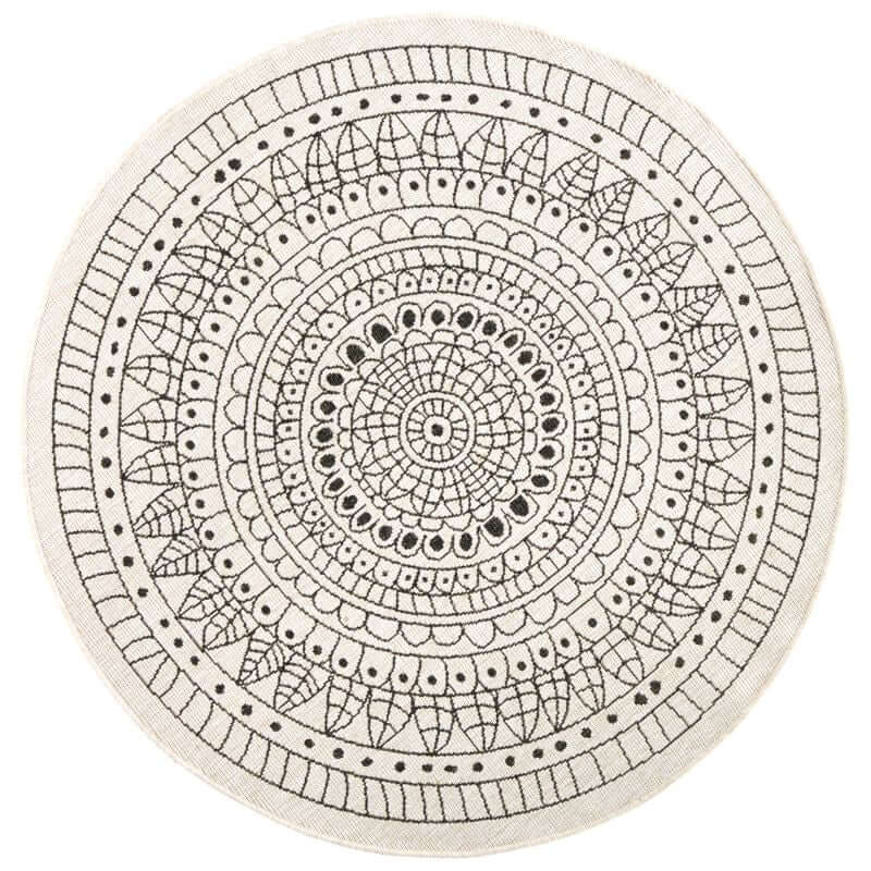 Porto Round Reversible Indoor-Outdoor Rug  | S25384 |
