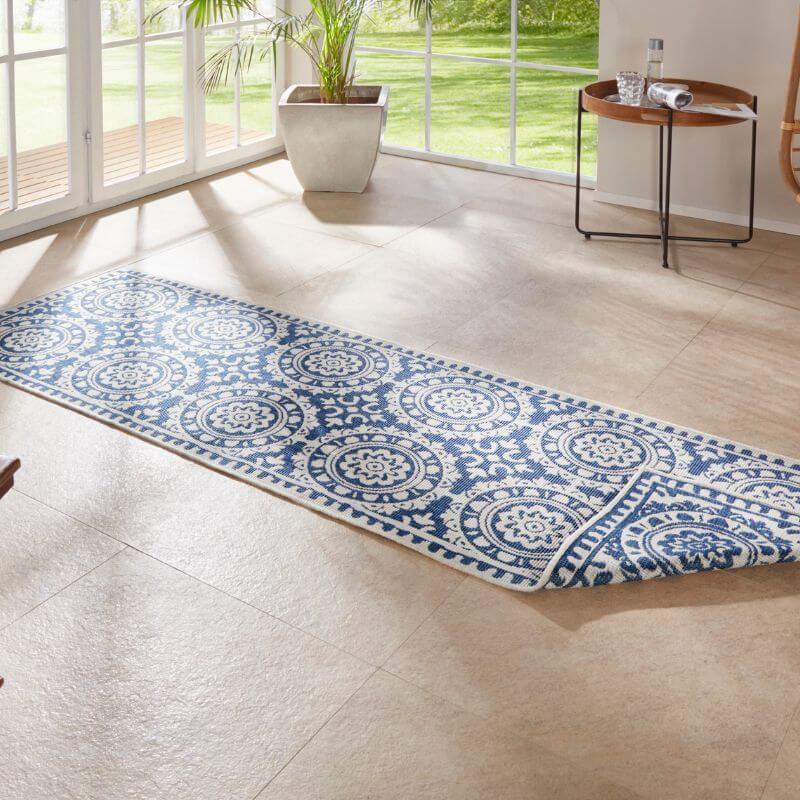Jardin Reversible Indoor-Outdoor Runner  | S25382 ||