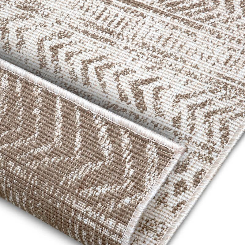 Reversible Geometric  | S25380 | Indoor-Outdoor Flatweave Rug