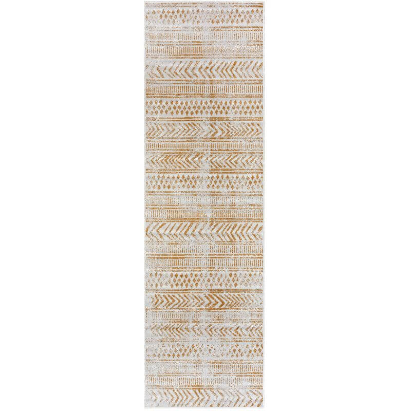 Reversible Geometric  | S25380 | Indoor-Outdoor Flatweave Rug