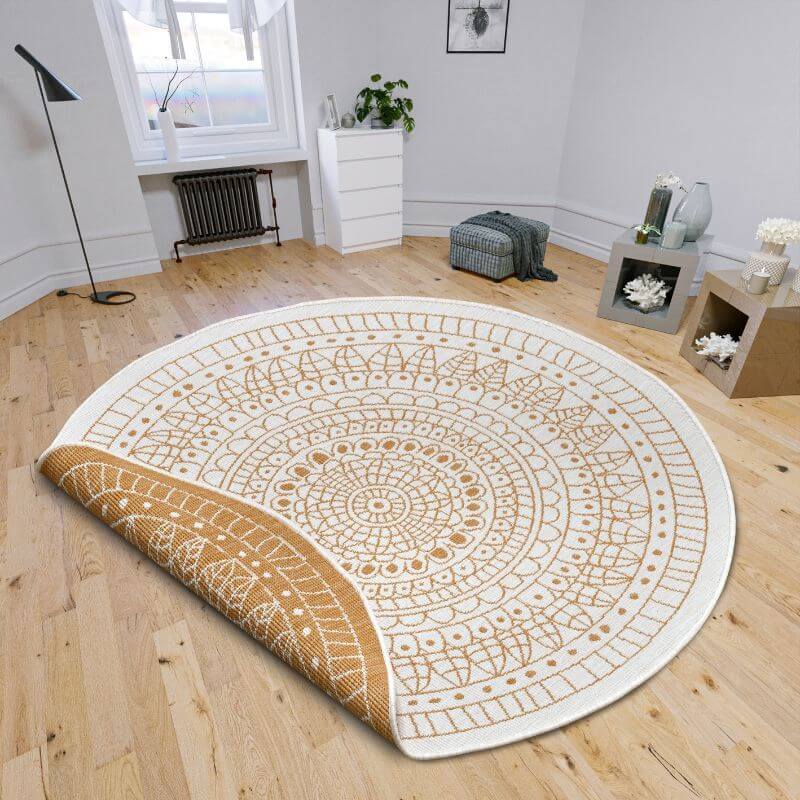 Porto Round Reversible Indoor-Outdoor Rug  | S25384 |