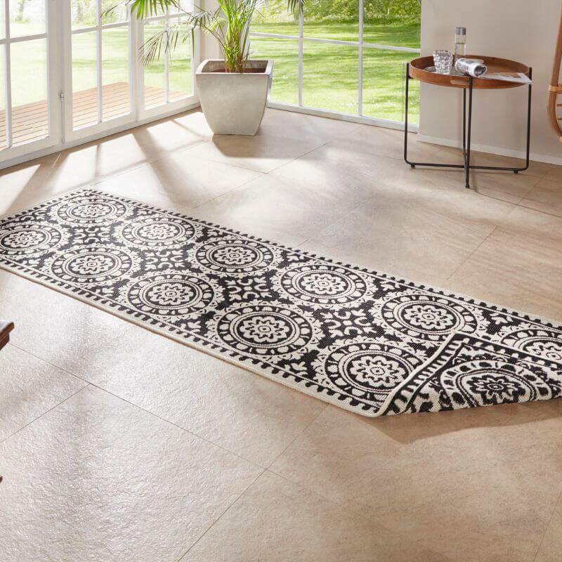 Jardin Reversible Indoor-Outdoor Runner  | S25382 ||