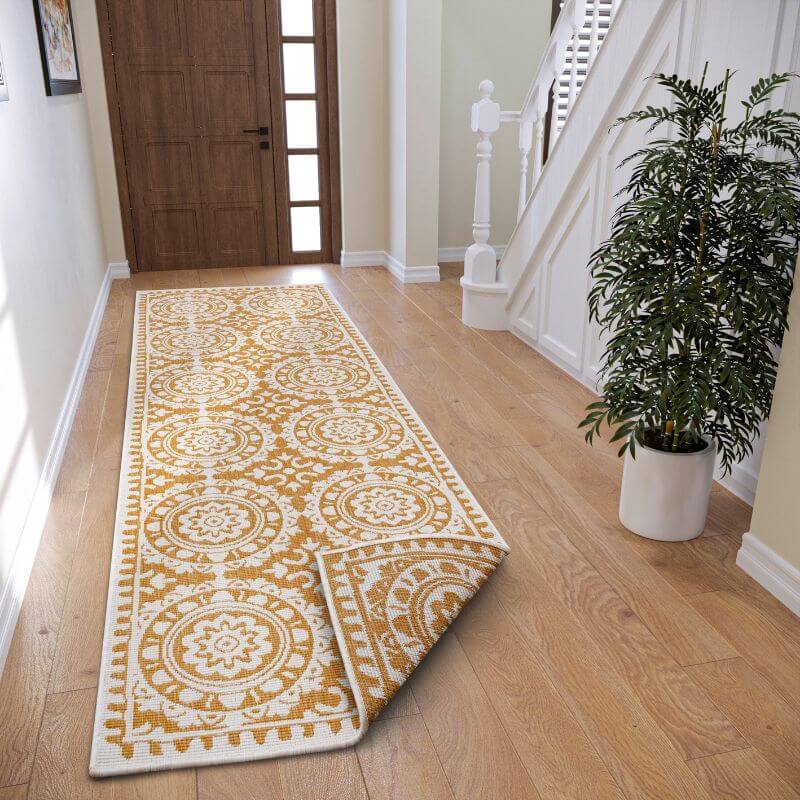 Jardin Reversible Indoor-Outdoor Runner  | S25382 ||
