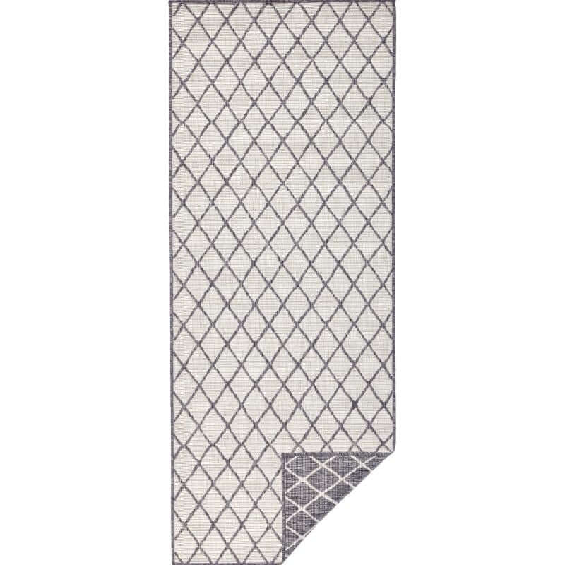 Reversible Indoor- | S25378 | Outdoor Geometric Flatweave Rug