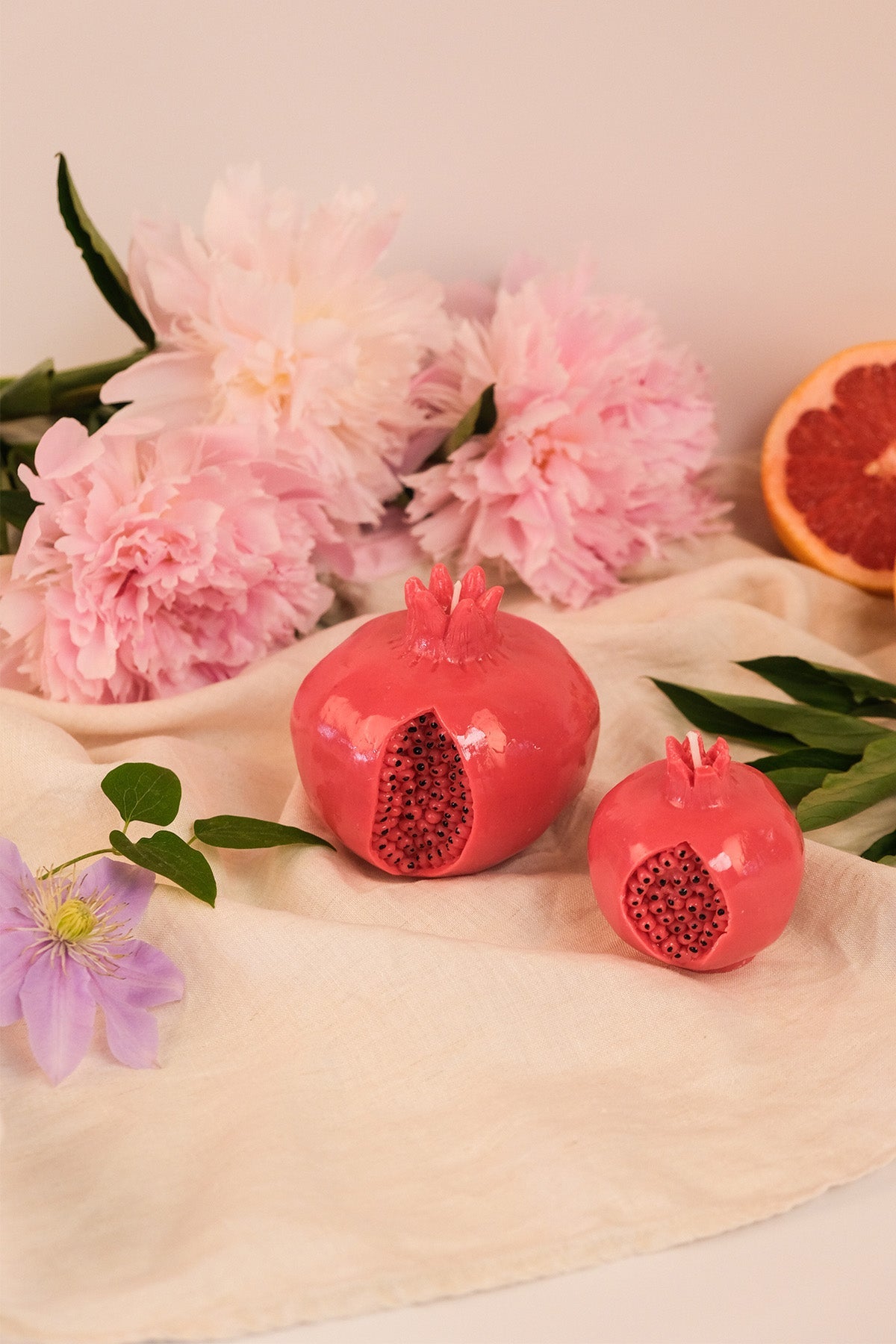 Pomegranate Shaped Candle  | S251519