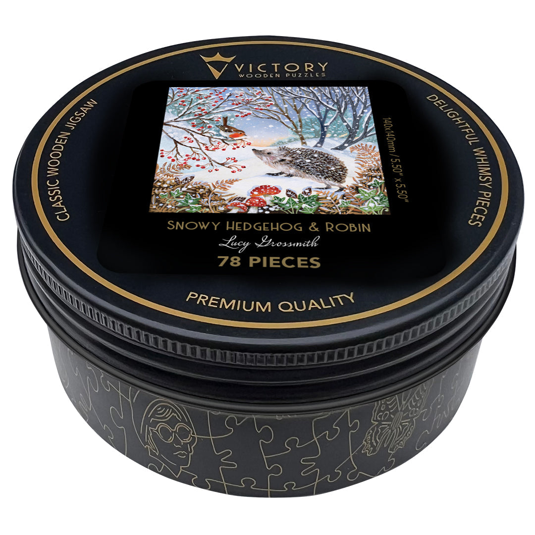 Snowy Hedgehog & Robin MINI QT | S251288