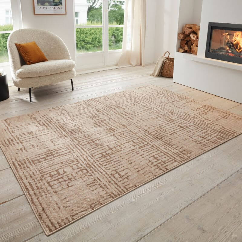 Terrain Designer Shortpile – | S25379 |  Modern Geometric Rug