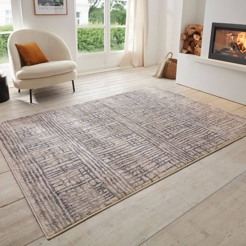 Terrain Designer Shortpile – | S25379 |  Modern Geometric Rug