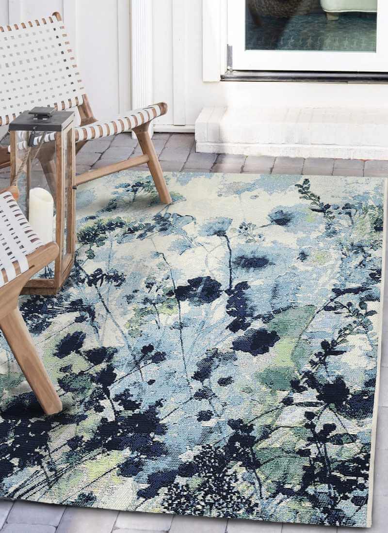 Tropicana Watercolour Meadow Rug  | S25372– Indoor/Outdoor Rug