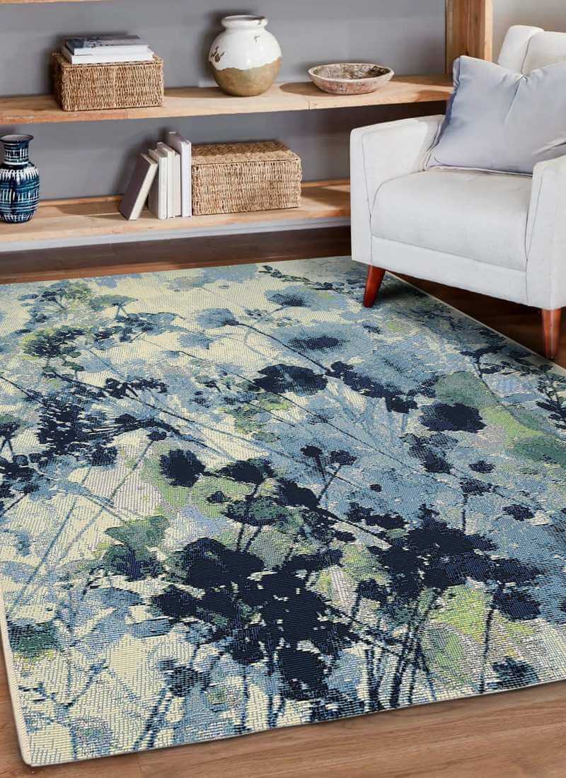 Tropicana Watercolour Meadow Rug  | S25372– Indoor/Outdoor Rug