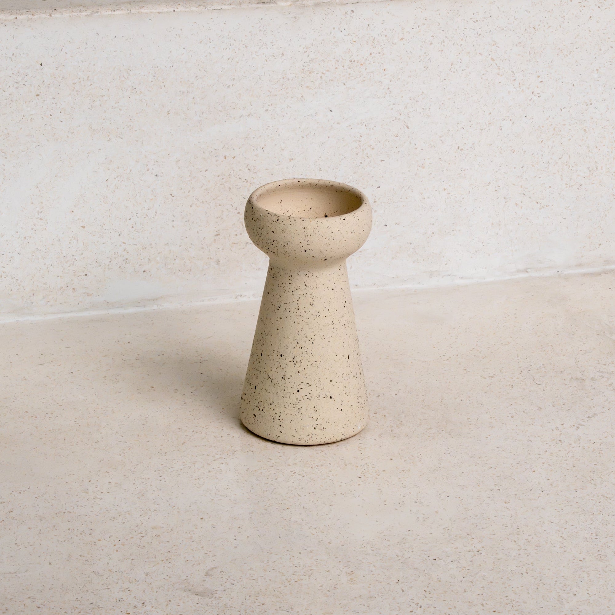 Tugu Ceramic Taper Candle Holders