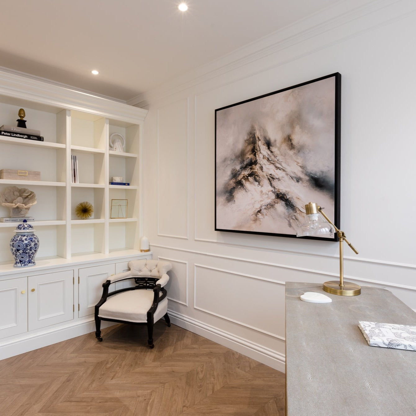 Altitude Square Framed Printed Canvas | S251342