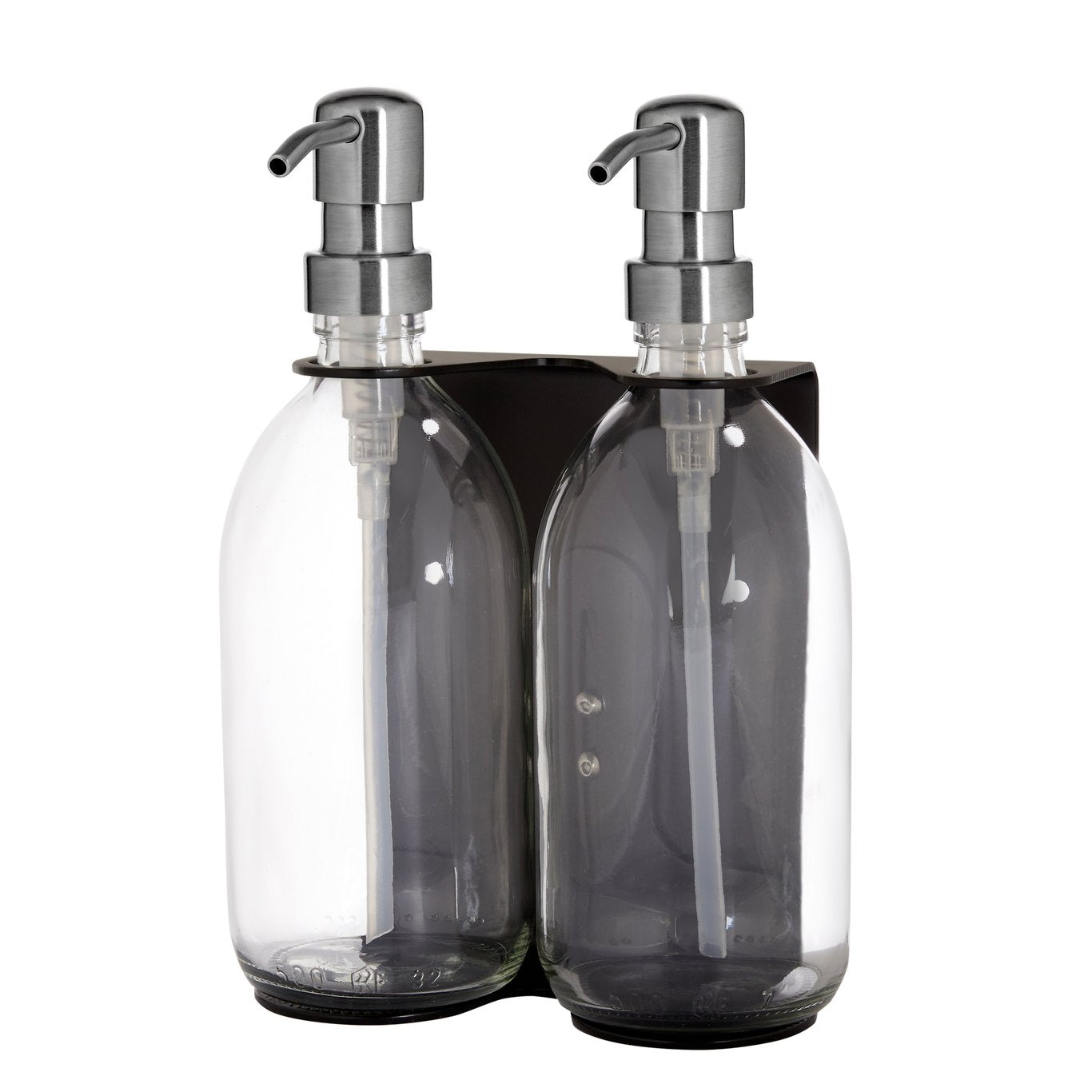 Black Double Wall Mounted Soap Dispensers  | S251585
