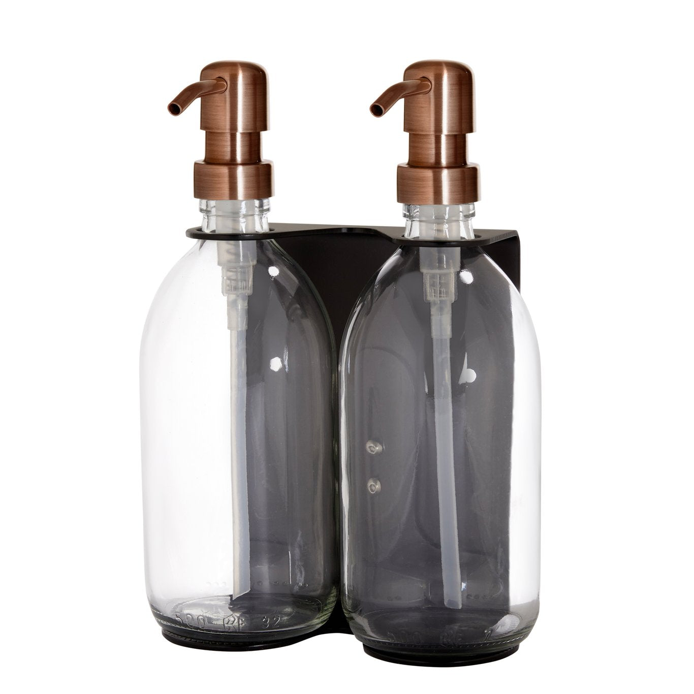 Black Double Wall Mounted Soap Dispensers  | S251585