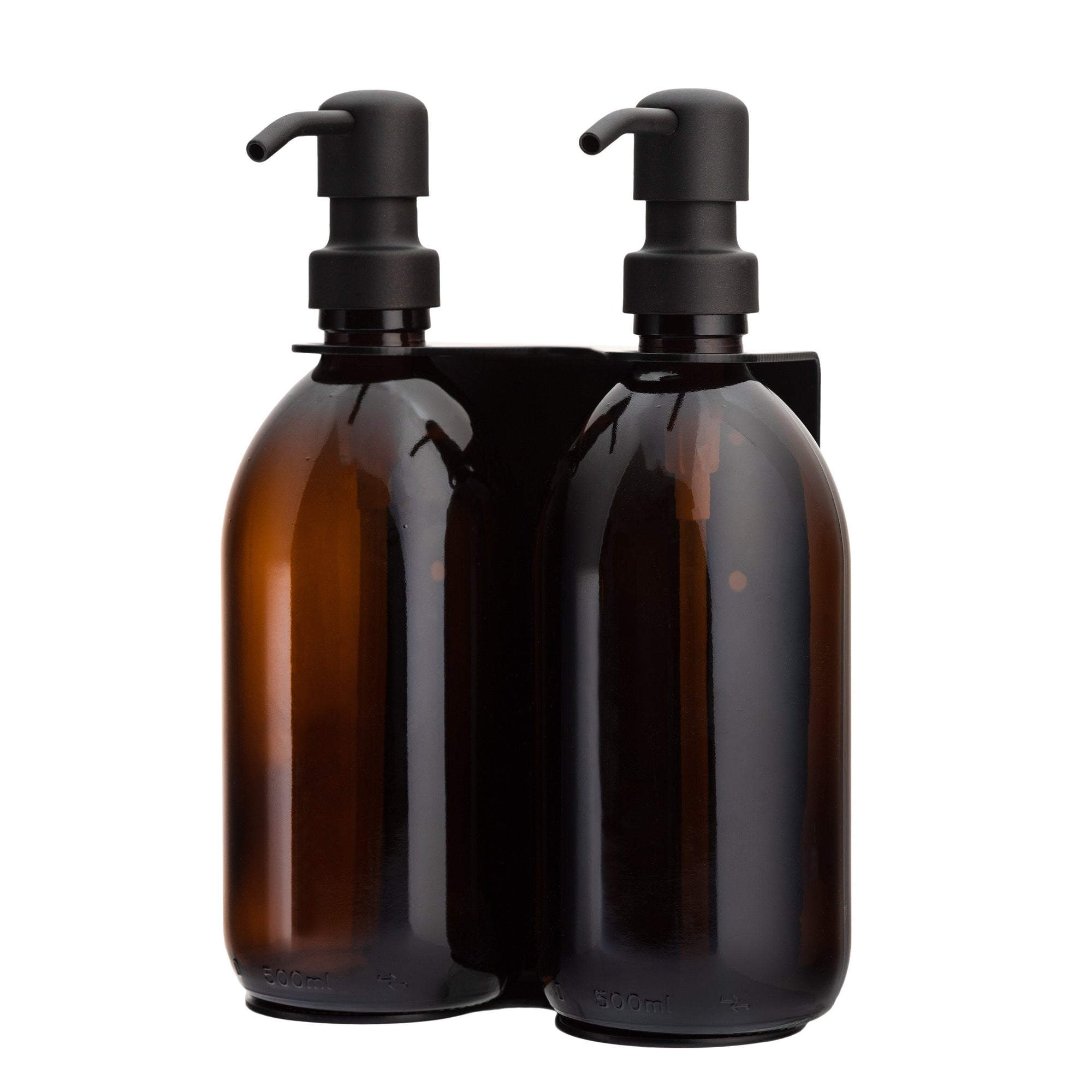 Black Double Wall Mounted Soap Dispensers  | S251585