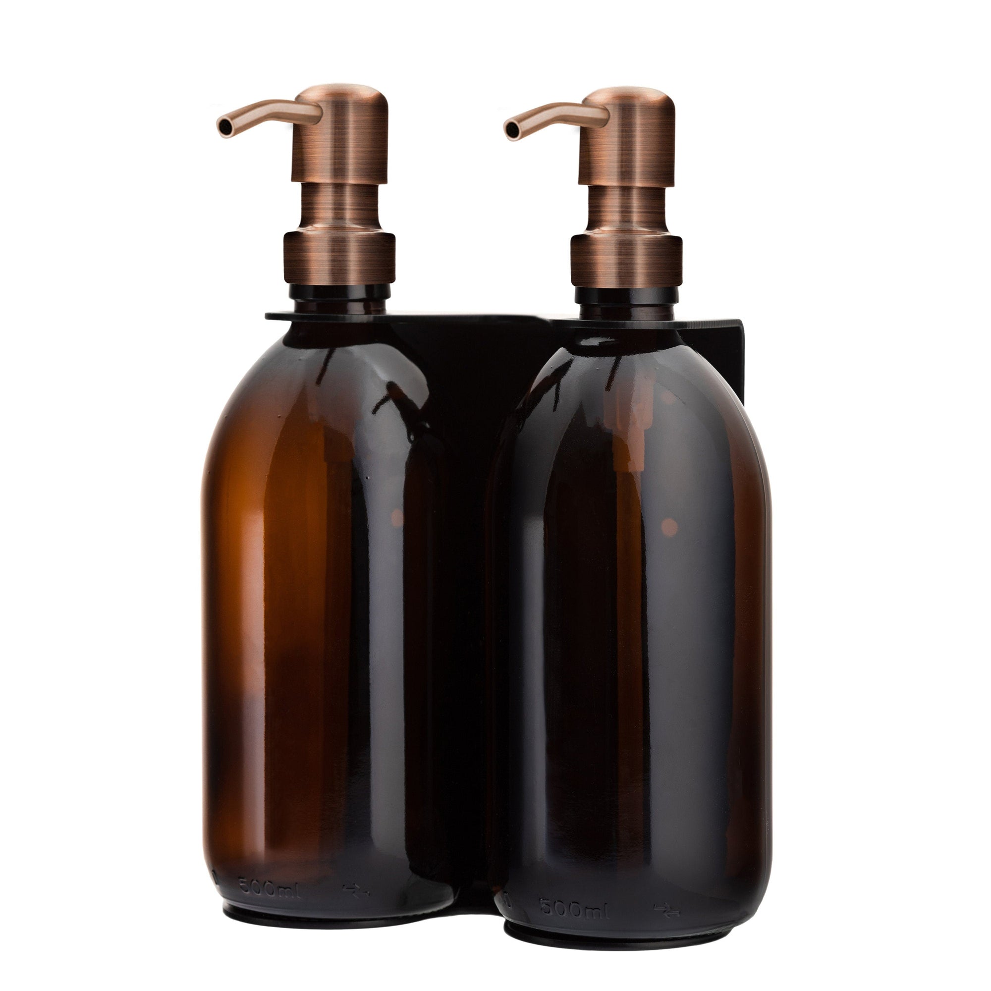 Black Double Wall Mounted Soap Dispensers  | S251585