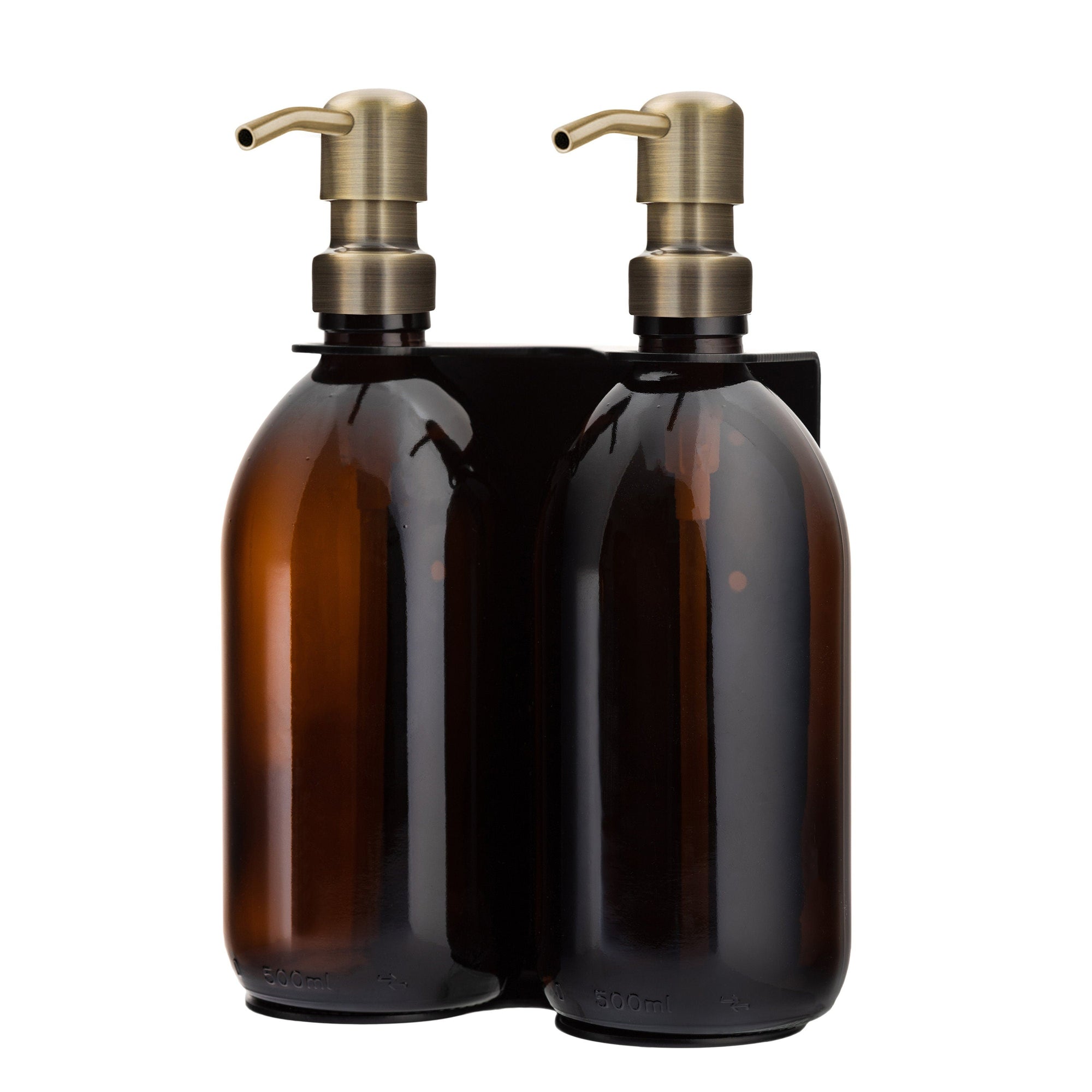 Black Double Wall Mounted Soap Dispensers  | S251585