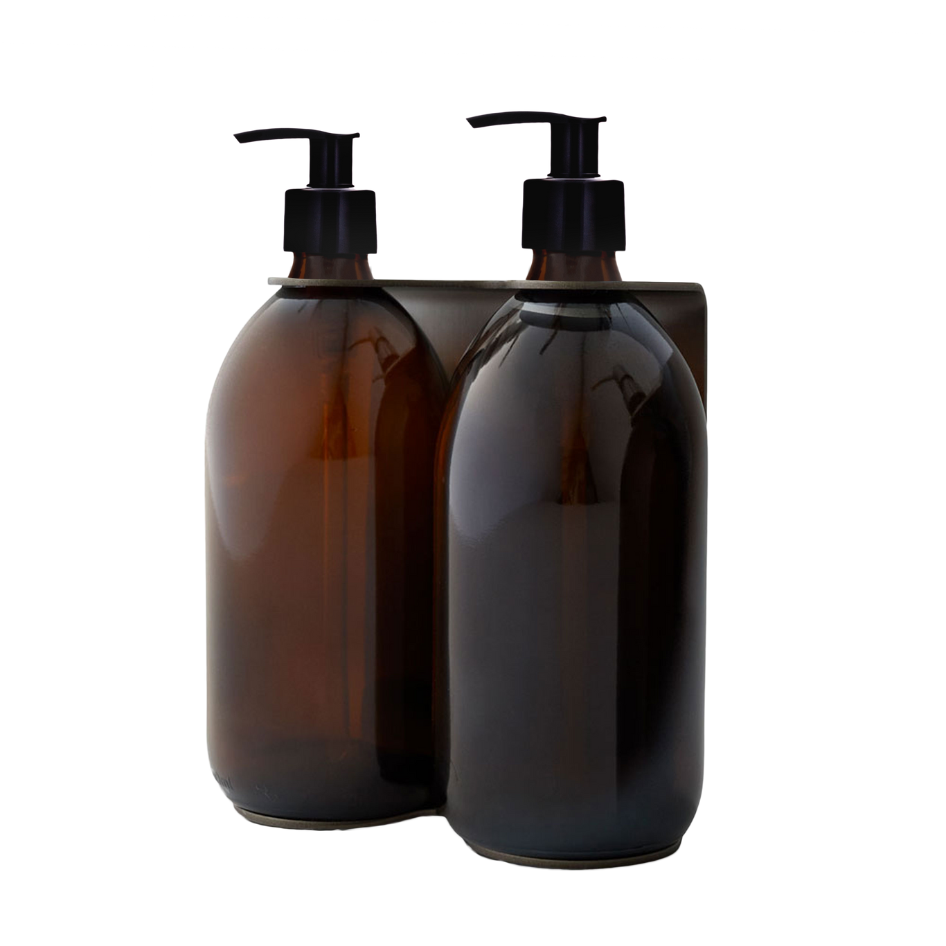 Black Double Wall Mounted Soap Dispensers  | S251585