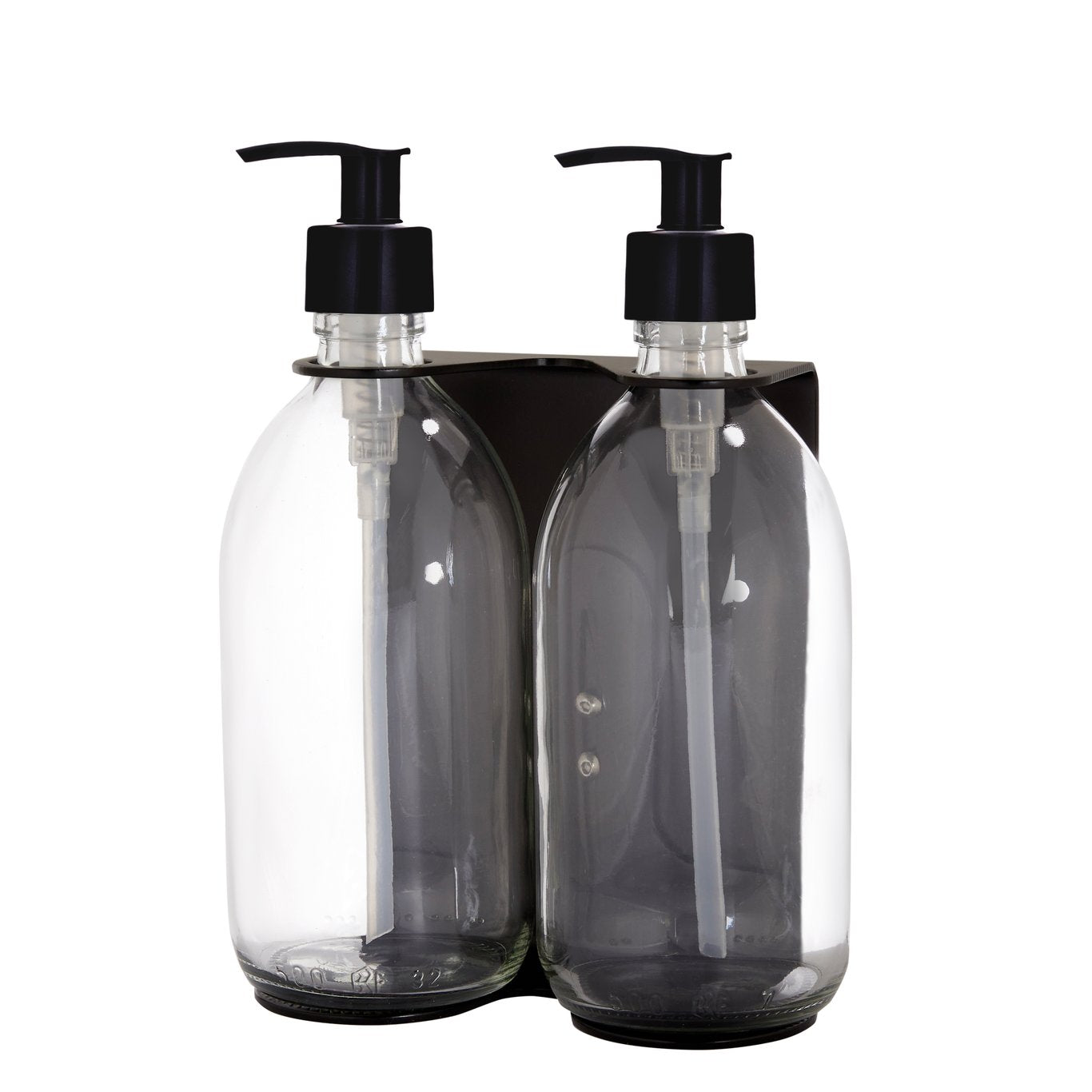 Black Double Wall Mounted Soap Dispensers  | S251585