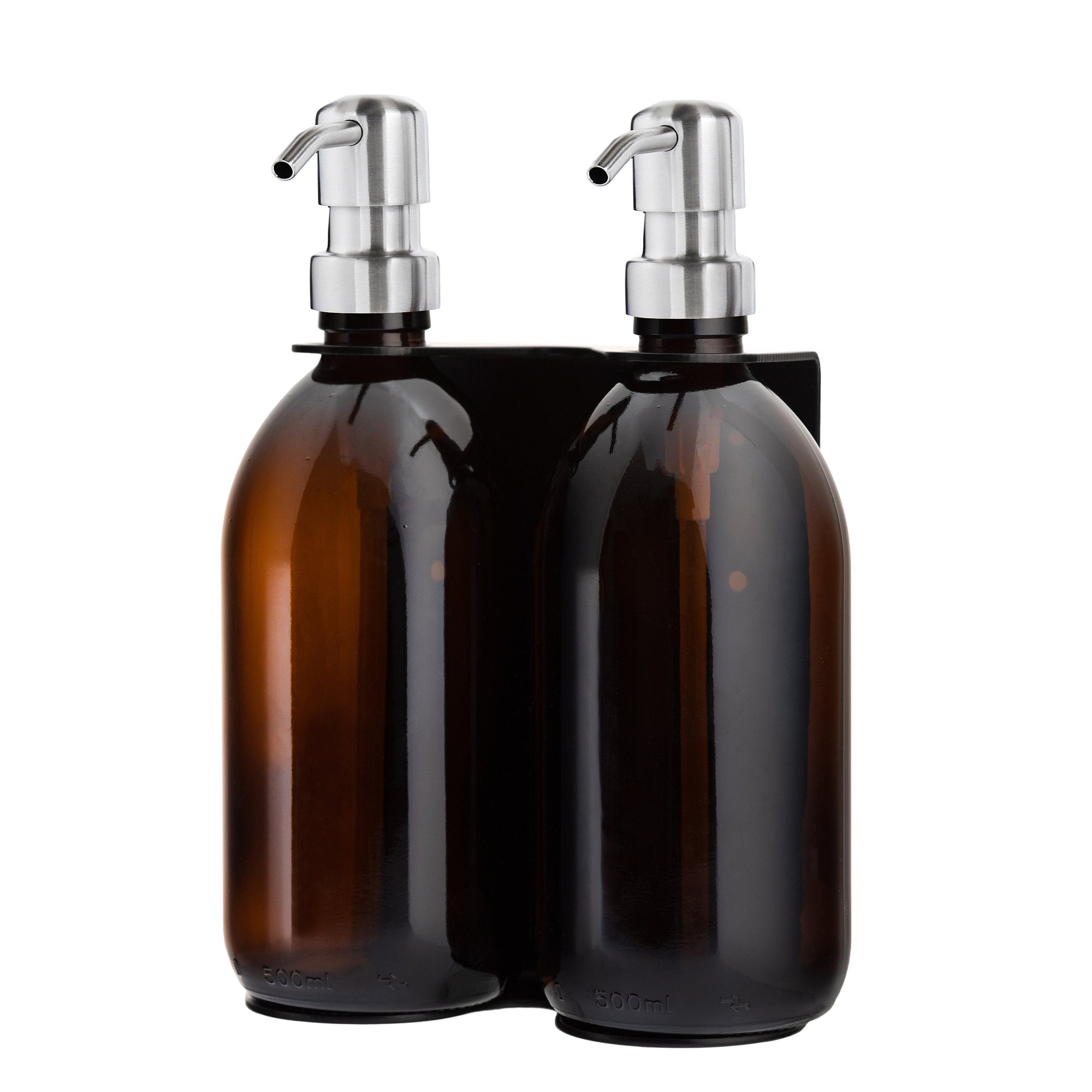Black Double Wall Mounted Soap Dispensers  | S251585