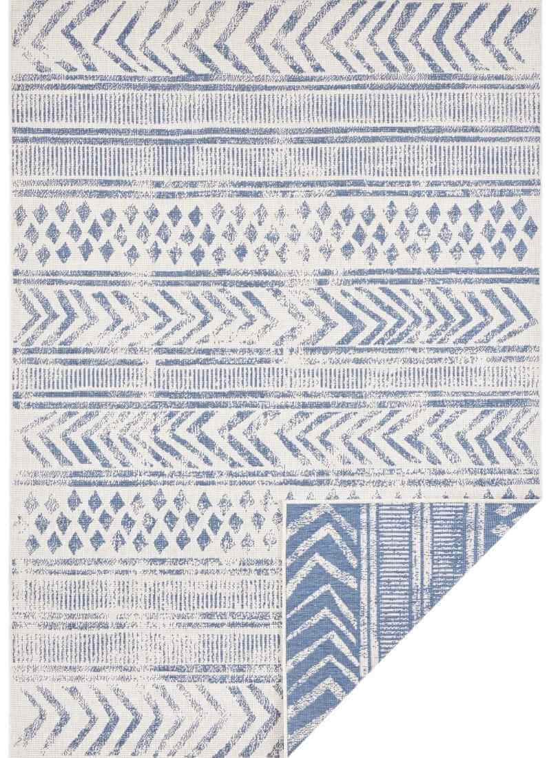 Reversible Geometric  | S25380 | Indoor-Outdoor Flatweave Rug