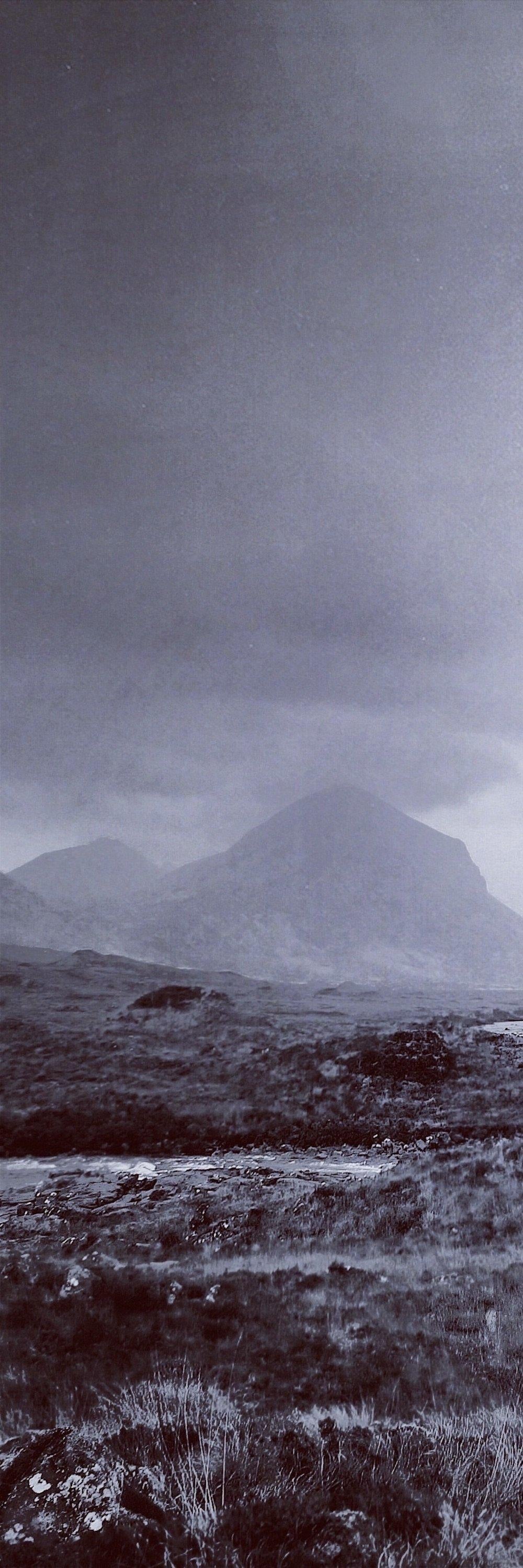 A Brooding Cuillin Skye Triptych | Statement Interior Wall Art from Scotland  | S251929