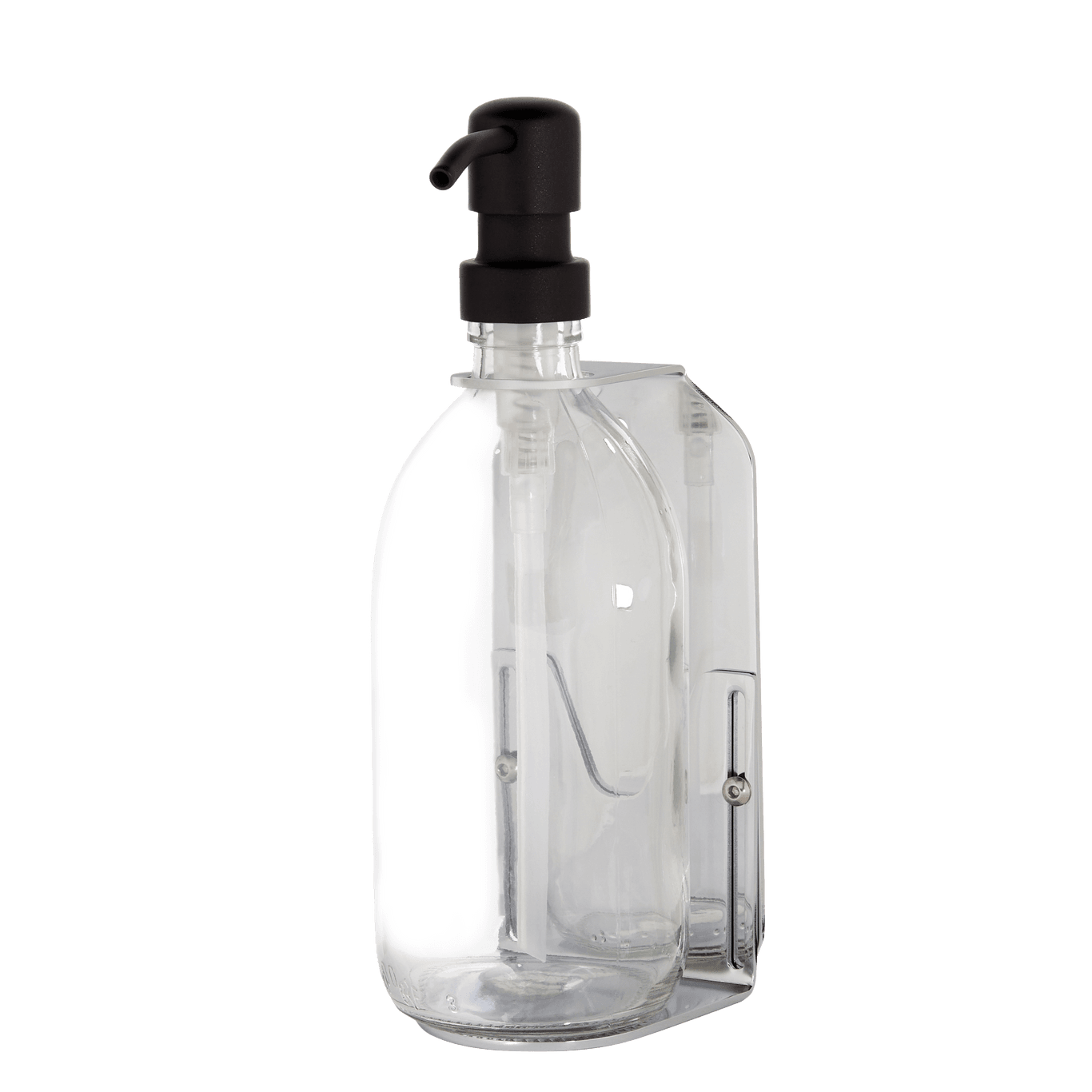 Chrome Single Wall Mounted Soap Dispenser  | S251579