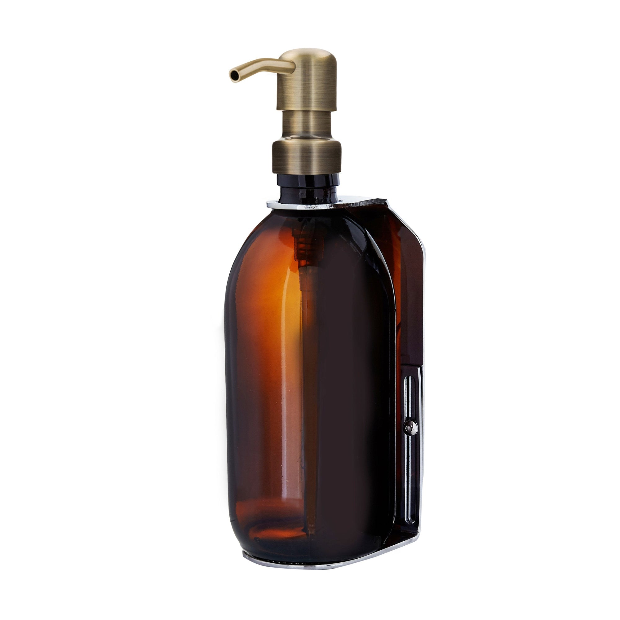 Chrome Single Wall Mounted Soap Dispenser  | S251579