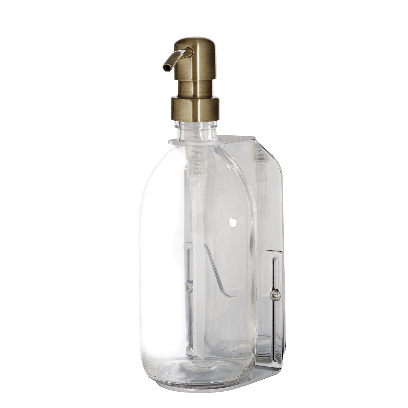 Chrome Single Wall Mounted Soap Dispenser  | S251579