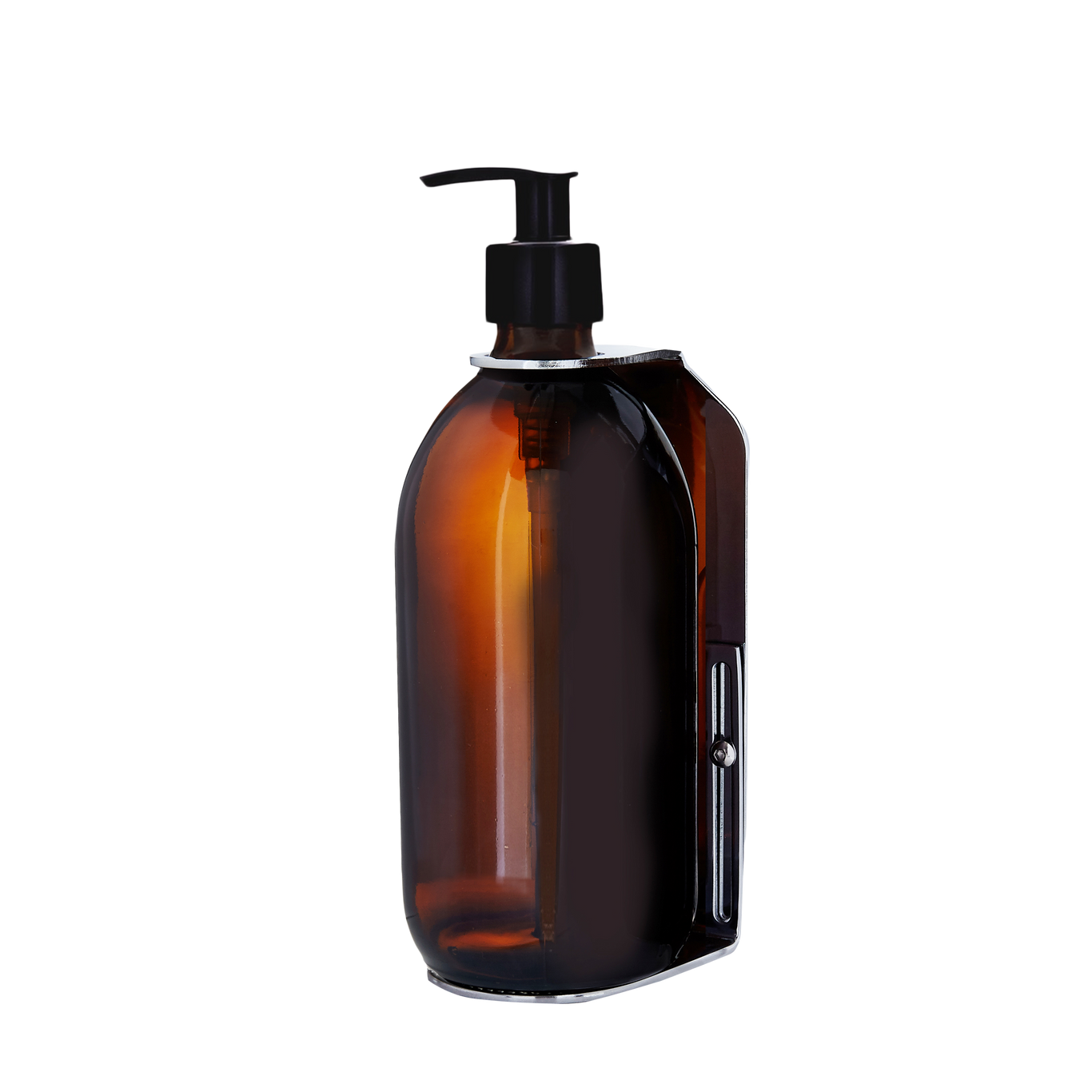 Chrome Single Wall Mounted Soap Dispenser  | S251579