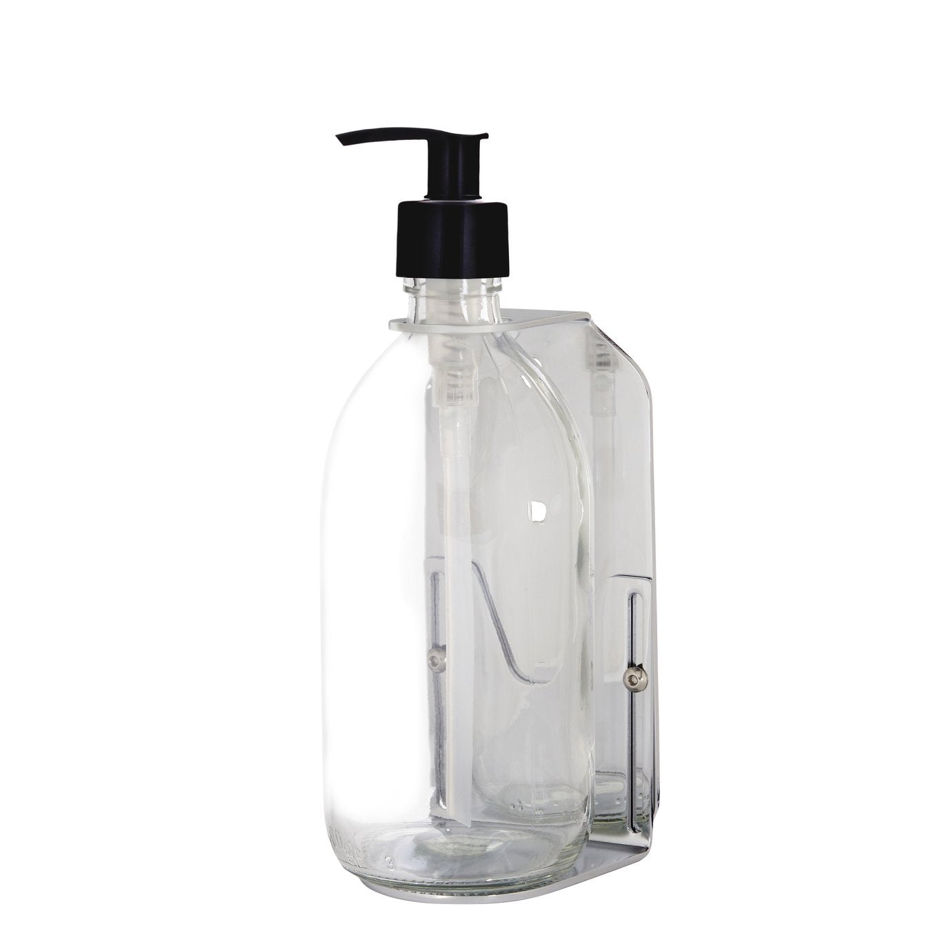 Chrome Single Wall Mounted Soap Dispenser  | S251579