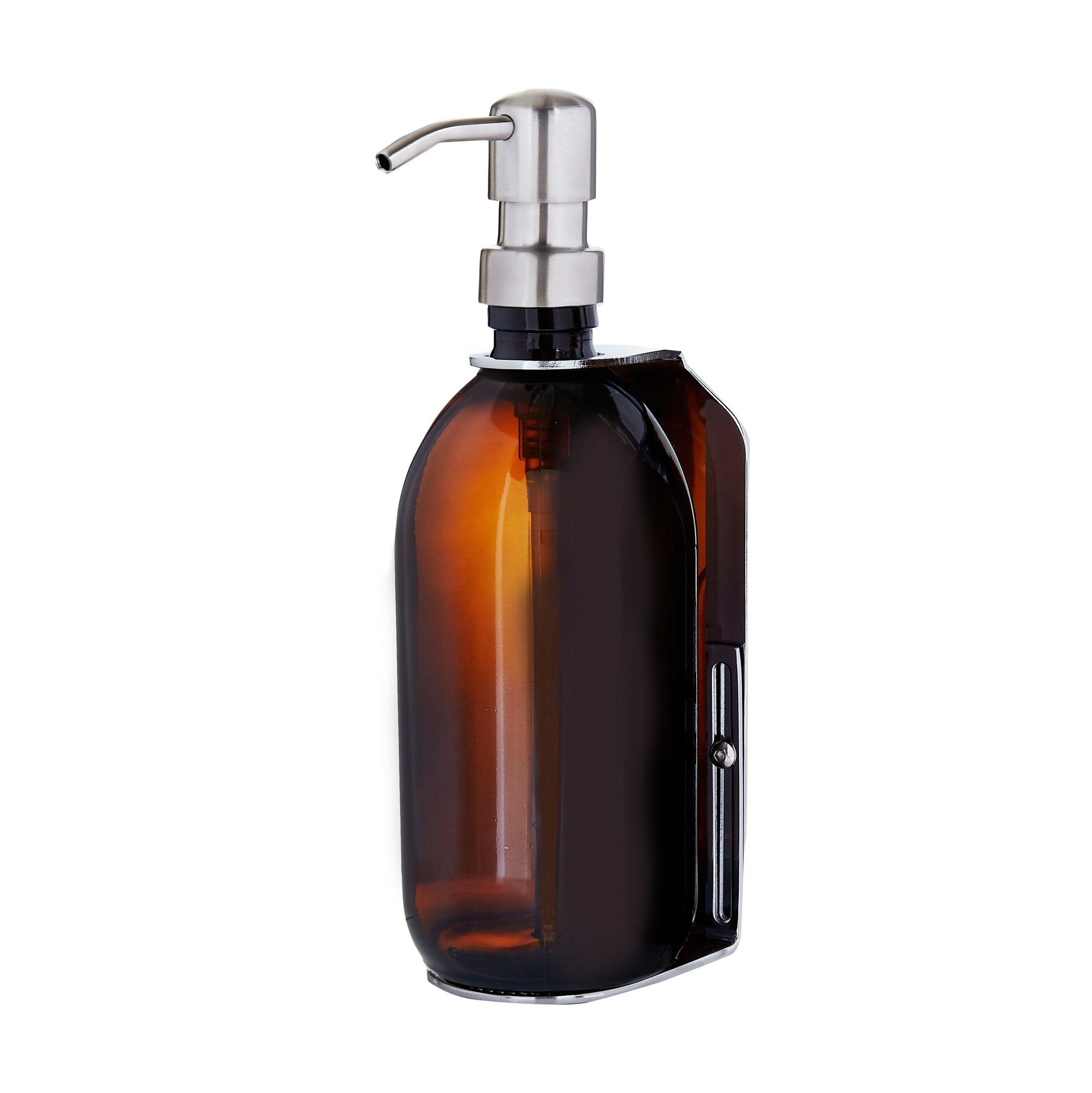 Chrome Single Wall Mounted Soap Dispenser  | S251579