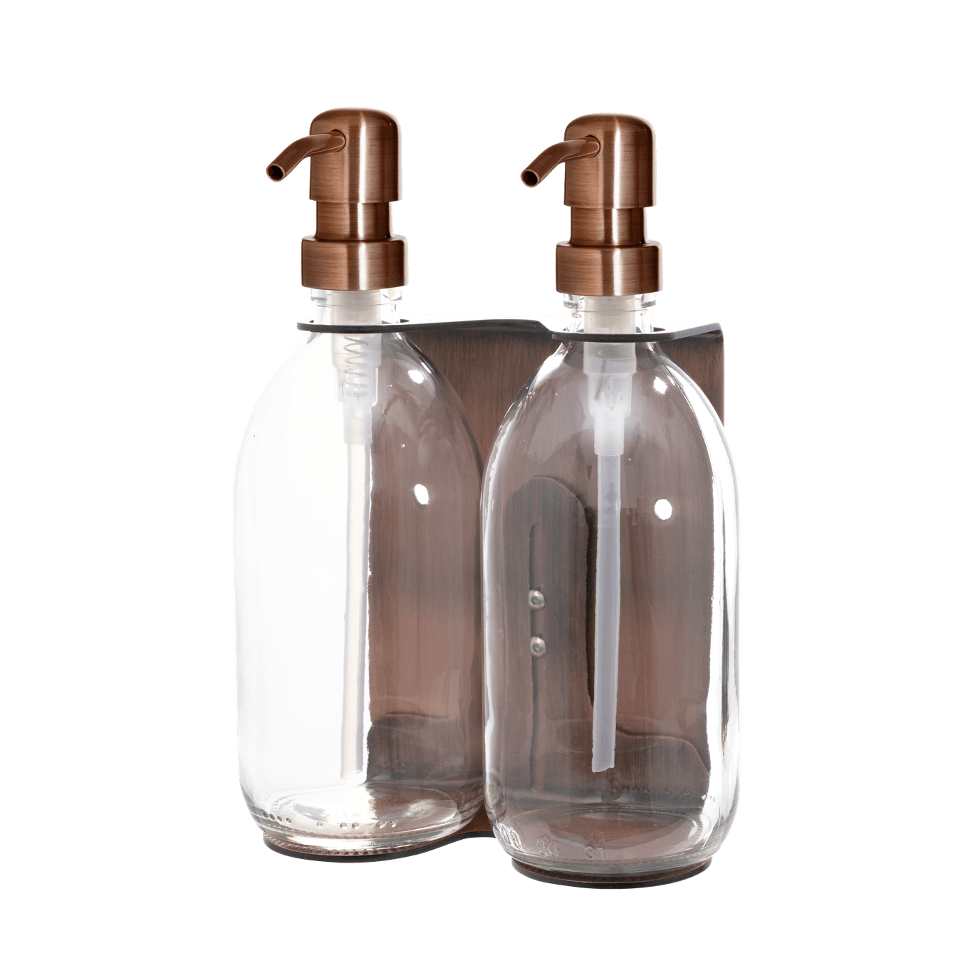 Copper Double Wall Mounted Soap Dispenser  | S251586