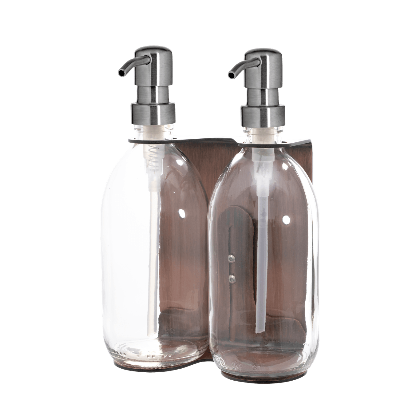 Copper Double Wall Mounted Soap Dispenser  | S251586