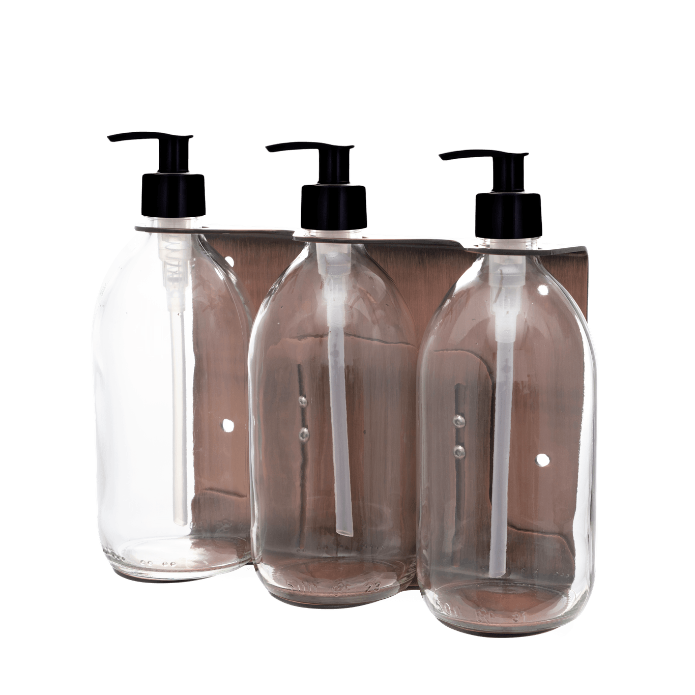 Copper Triple Wall Mounted Soap Dispenser  | S251573