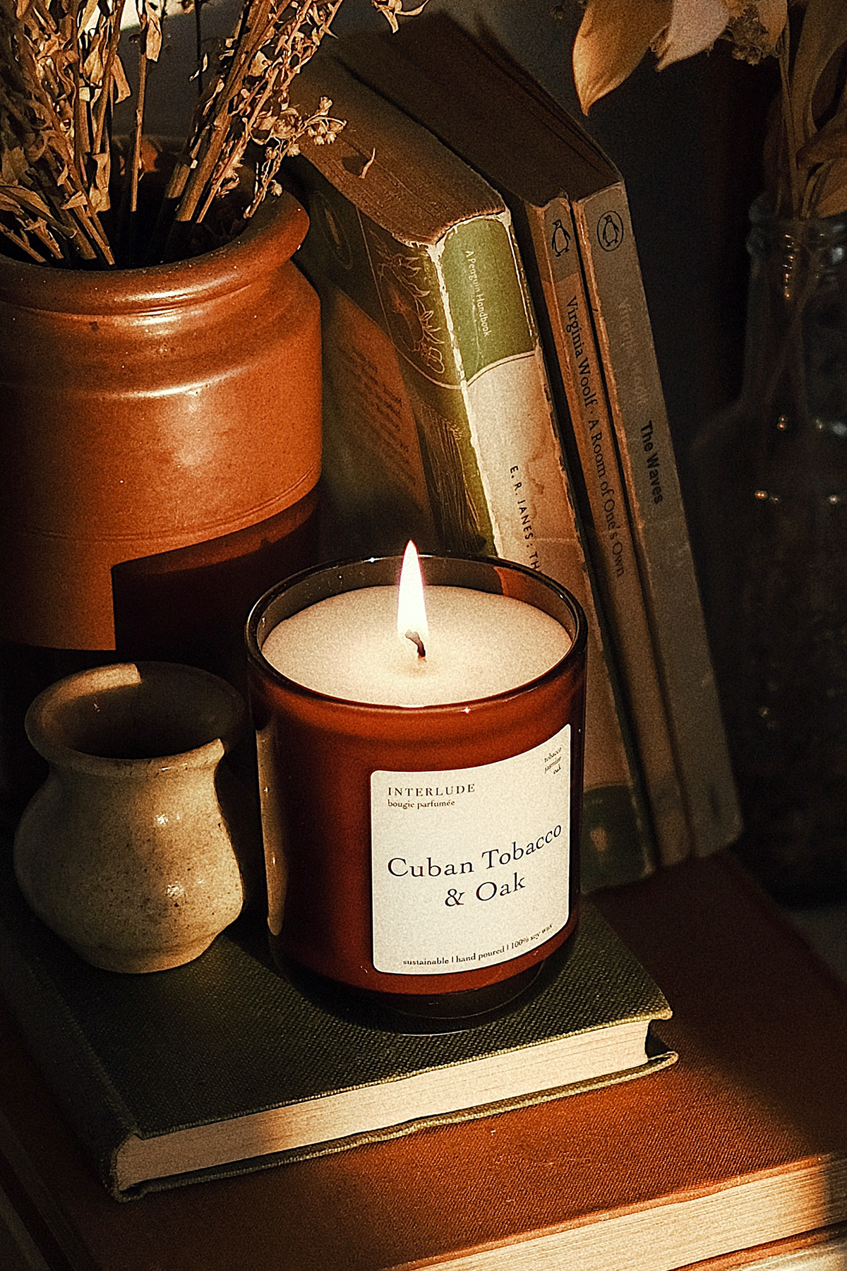 Cuban Tobacco & Oak Scented Candle  | S251508